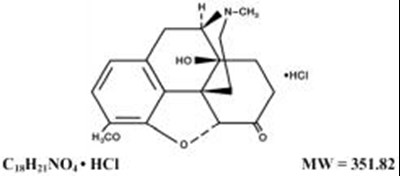 Chemical Structure (Oxycodone And Acetaminophen Tablets 01)