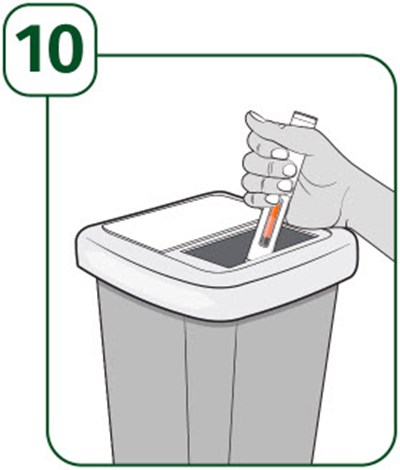 Image Of Disposal Of Used Udenyca Autoinjector (AI instructions for use)