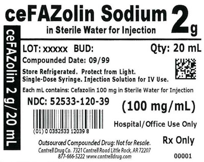 Label (52533 120 39)