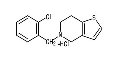 Structural Formula For Ticlopidine Hydrochloride (9eb85706 4a4a 441f 9fa7 B06ccd4c3c59 01)