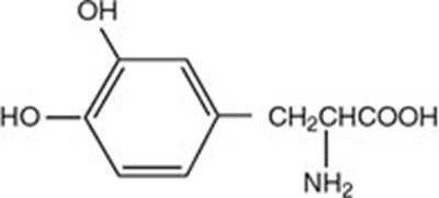 Levodopa Structural Formula (9b9c2160 B304 4d70 9b49 6a14b6e149b3 02)