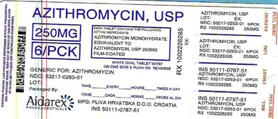 Image Description (Azithromycin Usp 3)