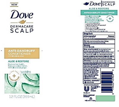 DoveAloeRestoreAntiDandruffCD - 67508388Label