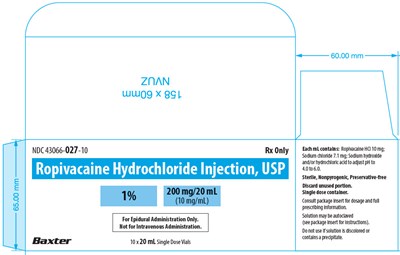 Representative Carton Label 43066-027-10 panel 1 of 3 - image 15