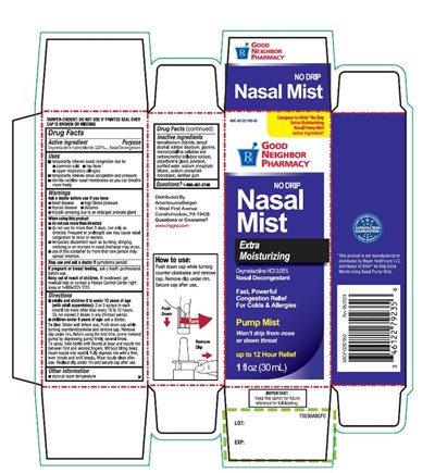 ABC 12 HOUR NO DRIP Nasal Pump Mist - 7J8EL nasal spray