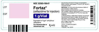 Fortaz 1g Vial Pdp