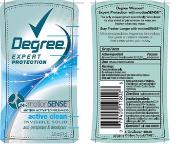 Degree Active Clean 2.6 Oz (Dfwactivecleanpdp)