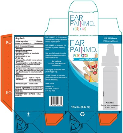 ear-02.jpg PRINCIPAL DISPLAY PANEL - 12.5 mL Bottle Carton - Kids - ear 02