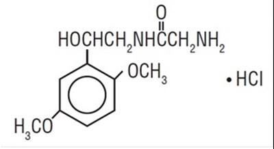 Chemical Structure (Midodrine Str)