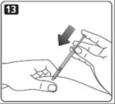 Press The Plunger Of The Syringe To Inject The Insulin (6ede8238 F902 478d 8cee 997855045083 09)