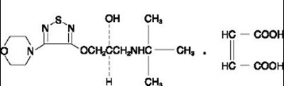 Chemicalstructuretimolol (Image 01a)
