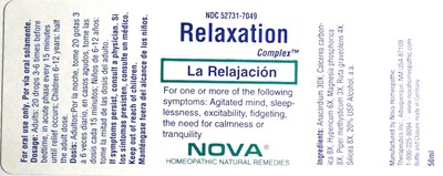 Relaxation Complex Bottle (Nova Relaxation Bottle)