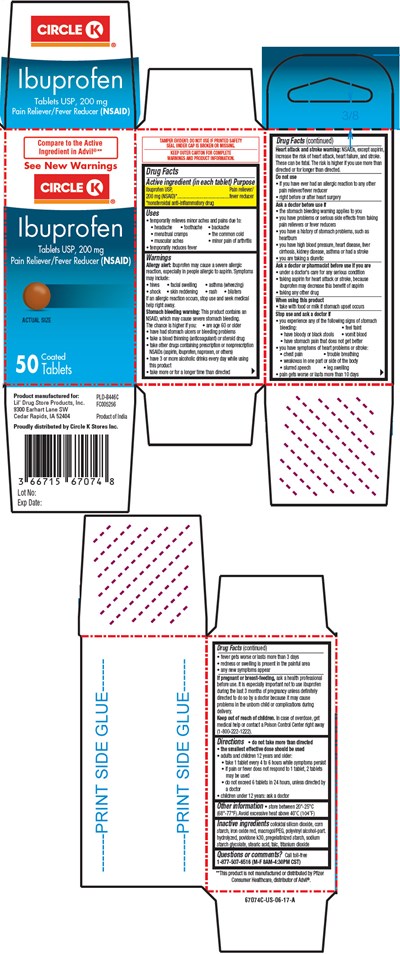 ibuprofen-01.jpg Principal Display Panel - 200 mg Tablet Bottle Carton - ibuprofen 01