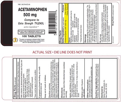Principal Display Panelndc 10135-152-01acetaminophen500 mg (Acetaminophen 01)