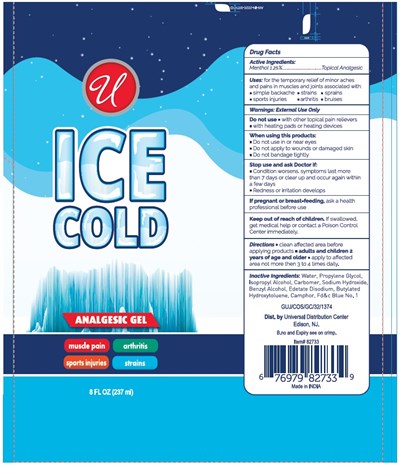 Principal Display Panel (Ice Cold Gel Tube)