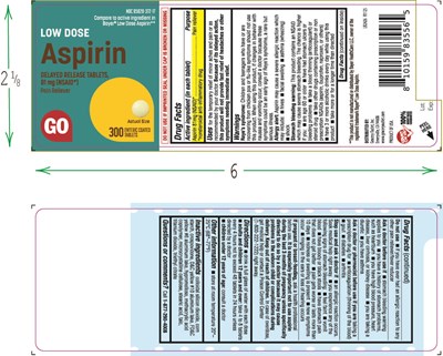 Aspirin Label (Low Dose Aspirin 1)