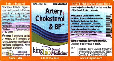 Picture Of Label (Arterycholesterolandbp)