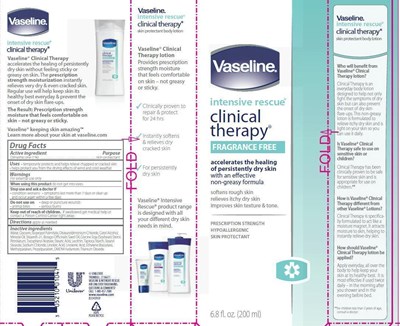 Vaseline Intensive Care Clinical Fragrance Free Carton (Vaselineintensivecareclinicalfragrancefreectn)