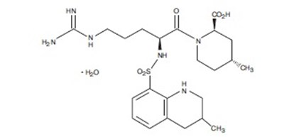 Arg Chem Structure (Argatroban Injection   Premierprorx 1)