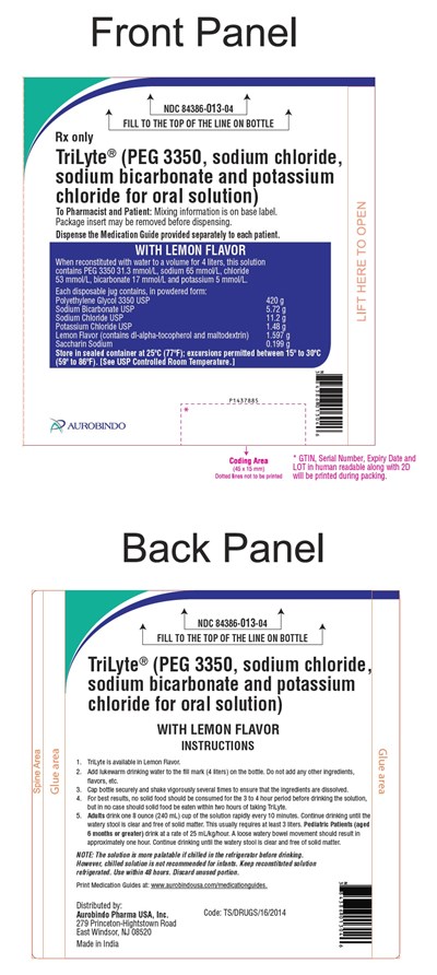 Package Label-principal Display Panel (4 liters Bottle Label)
