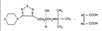 Str (Timolol Maleate Structure)