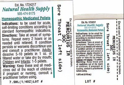 NHS_sore_throat_left_side.jpg Sore Throat Left Side Label - NHS sore throat left side