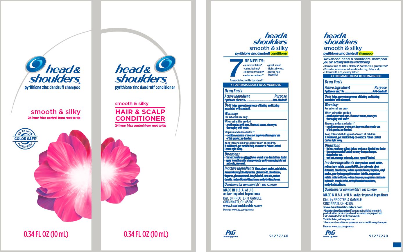 NDC 37000094 Head And Shoulders Smooth And Silky Pyrithione Zinc