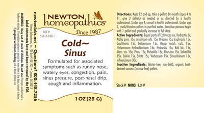 Package Label (N003 P01)