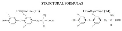 Structural Formulas - armour thyroid 01