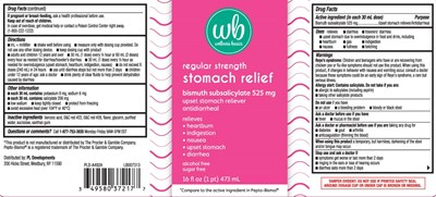 Bismuth Subsalicylate 525 mg (Peptic Relief Regular Strength Original No Veegum  1)