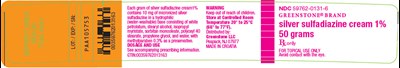 sulfadiazine-05.jpg PRINCIPAL DISPLAY PANEL - 50 gram Jar Label - sulfadiazine 05