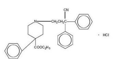 Diphenoxylate Hydrochloride Structural Formula (Image1)