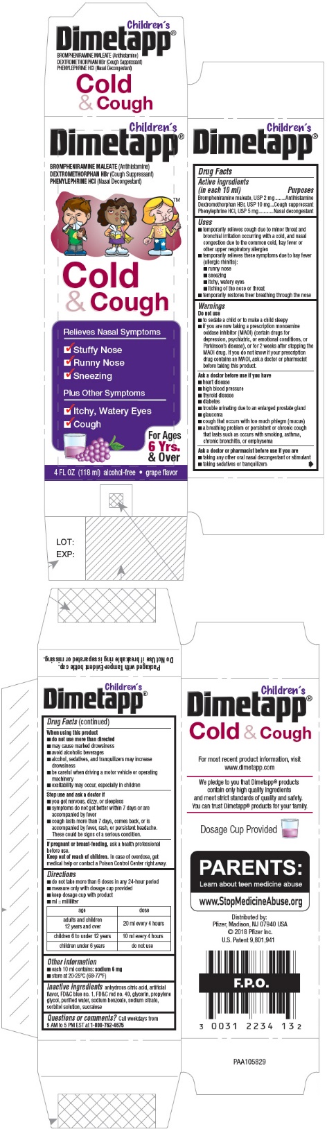 Dimetapp Cold And Allergy Dosage Chart By Weight