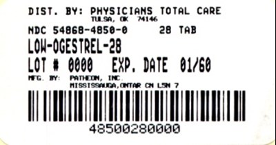 4850.jpg image of package label - 4850