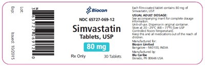 80 mg - 30s count - 80mg 30s count