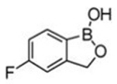tavaborole-01.jpg Chemical Structure - tavaborole 01