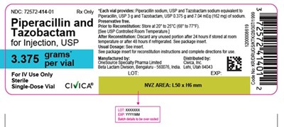 Vial 3.375 Grams (Vial Label 3.375g)