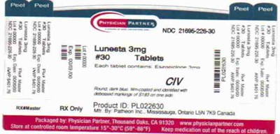 Lunesta 3mg (7b069c49 007c 4f77 878c 0a6c564e2717 02)