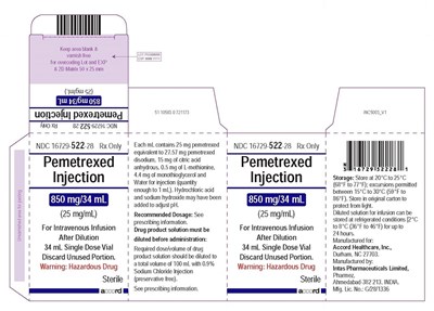 pemetrexed-carton-34ml.jpg PACKAGE CARTON – Pemetrexed Injection 850 mg/34 mL single-dose vial - pemetrexed carton 34ml