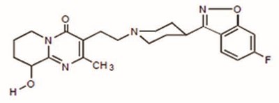 chem structure - paliperidone extended release tablets 1