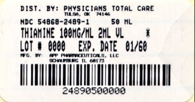 Image Of Package Label (2489)
