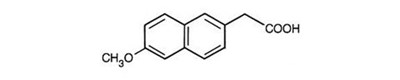 Parent compound chemical structure - nabumetone tablets usp 2