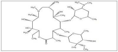 Azithromycin Chemical Structure (Azithromycin Str)
