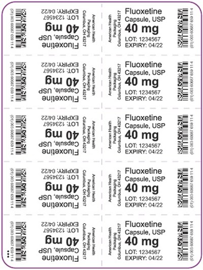 40 mg Fluoxetine Capsule Blister (Blister)
