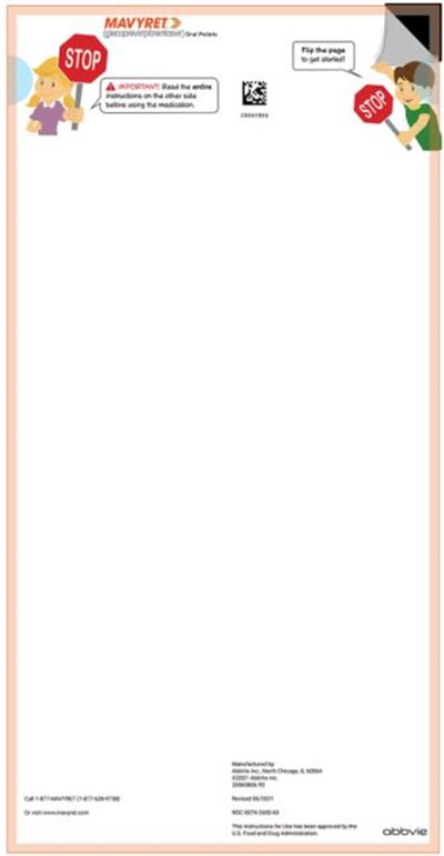 INSTRUCTIONS FOR USE - mavyret spl 03