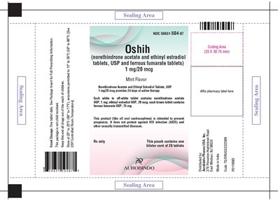 Package Label-principal Display Panel (1 mg/20 mcg and 75 mg Pouch Label)