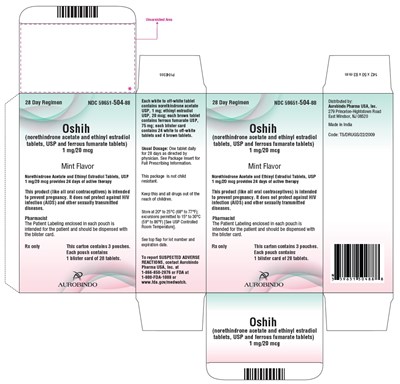 Package Label-principal Display Panel (1 mg/20 mcg and 75 mg Pouch Blister Carton Label)