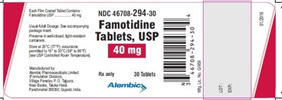 Famotidine-40mg.jpg 40 mg30's bottle pack - Famotidine 40mg