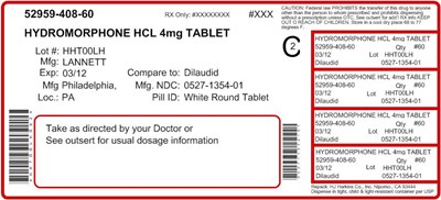 label2.jpg PRINCIPAL DISPLAY PANEL - 4 mg Tablet Bottle Label - label2