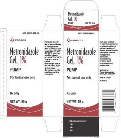 Metronidazole Gel 1% Pump Carton (Metronidazole Gel 3)